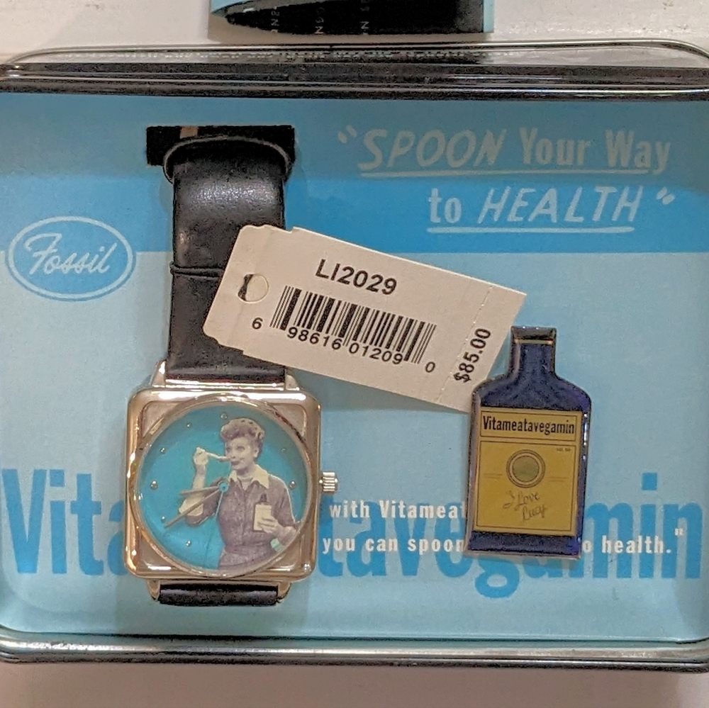 Vitameatavegamin Fossil Watch I Love Lucy - Picture 5 of 8